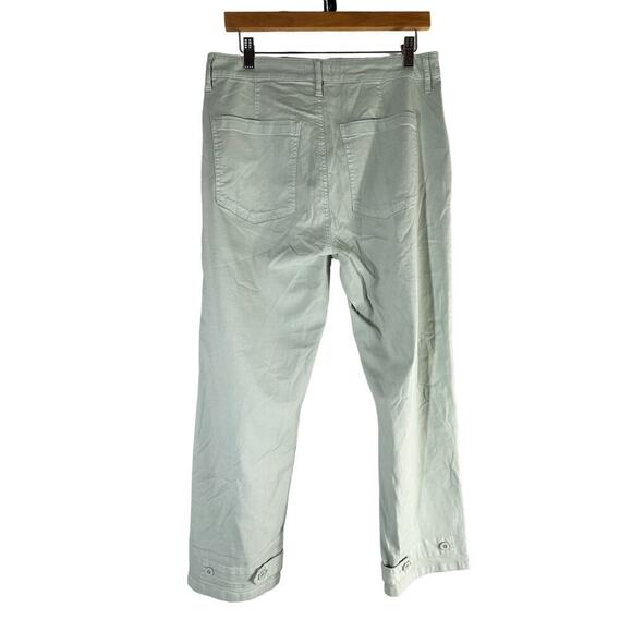 PISTOLA High Rise Tammy Pant Ankle Trouser Sea Mist Green Plus Size 32 - Picture 3 of 12